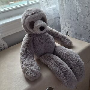 Jellycat Fluffy Gray Plush
